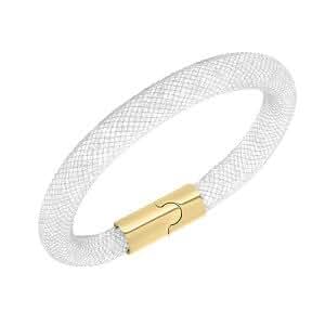 fire.6 Swarovski Stardust ブレスレット クリア fire.6 Swarovski Stardust ブレスレット クリア fire.6